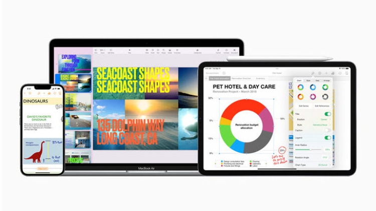 Apple เปิดตัวคุณสมบัติใหม่ในชุดแอป iWork สำหรับการทำงาน